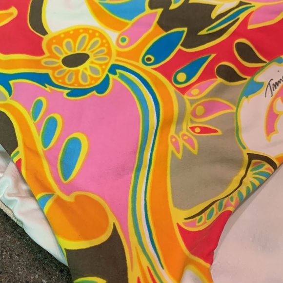 Trina Turk bikini bottom with gold hardware - Picture 7 of 9